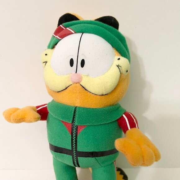 Vintage Garfield Cat Window Cling Plush Stuffed Animal - Picture 15 of 16